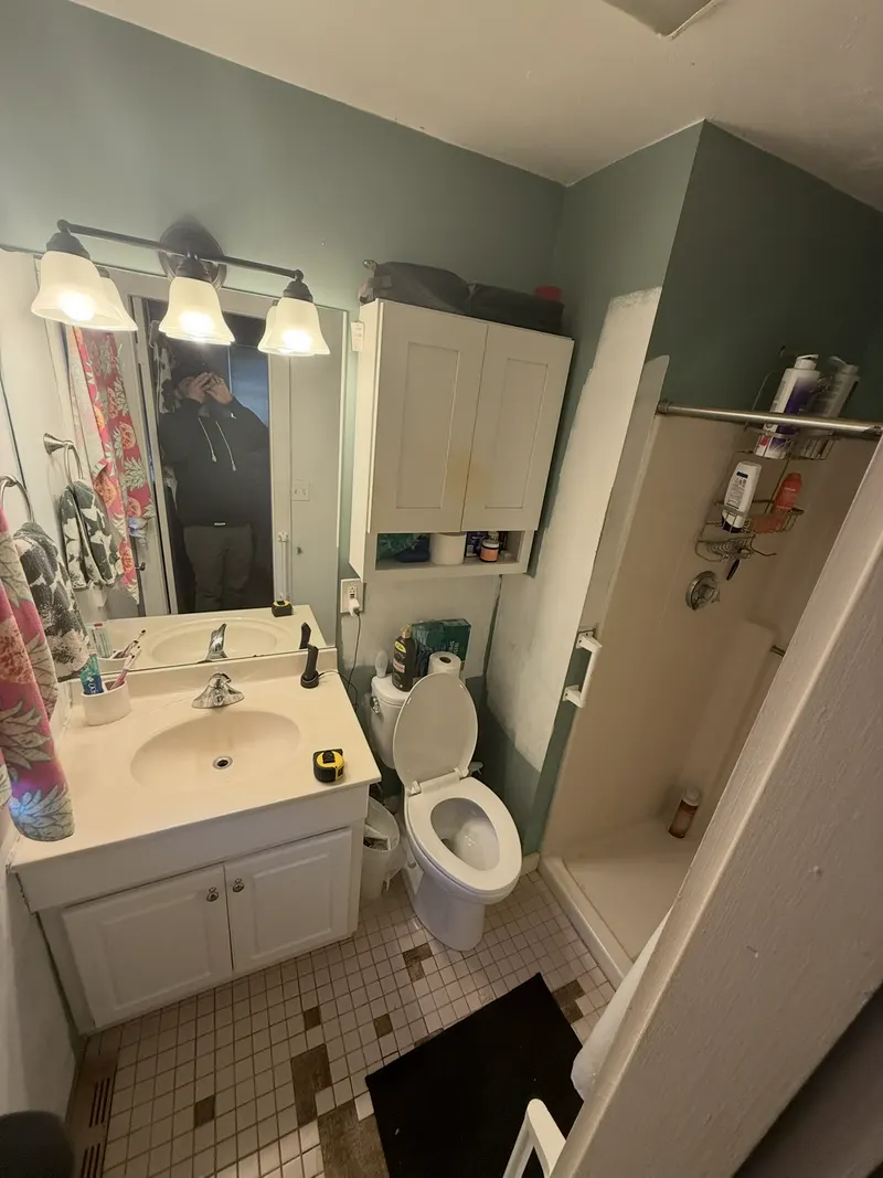 Full bathroom remodel, before